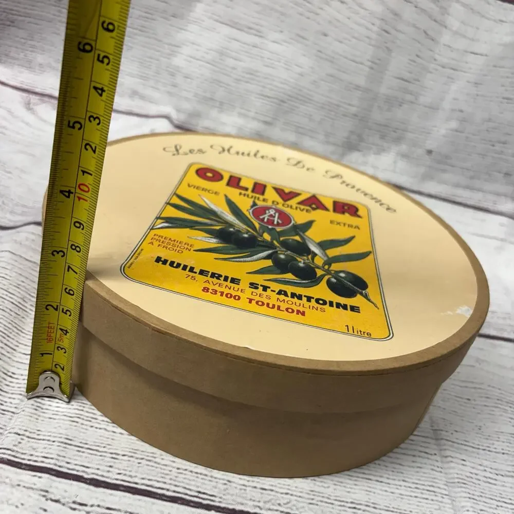 Kiss That Frog Les Huiles De Provence Olive Oil Label Plates Set of 4 French